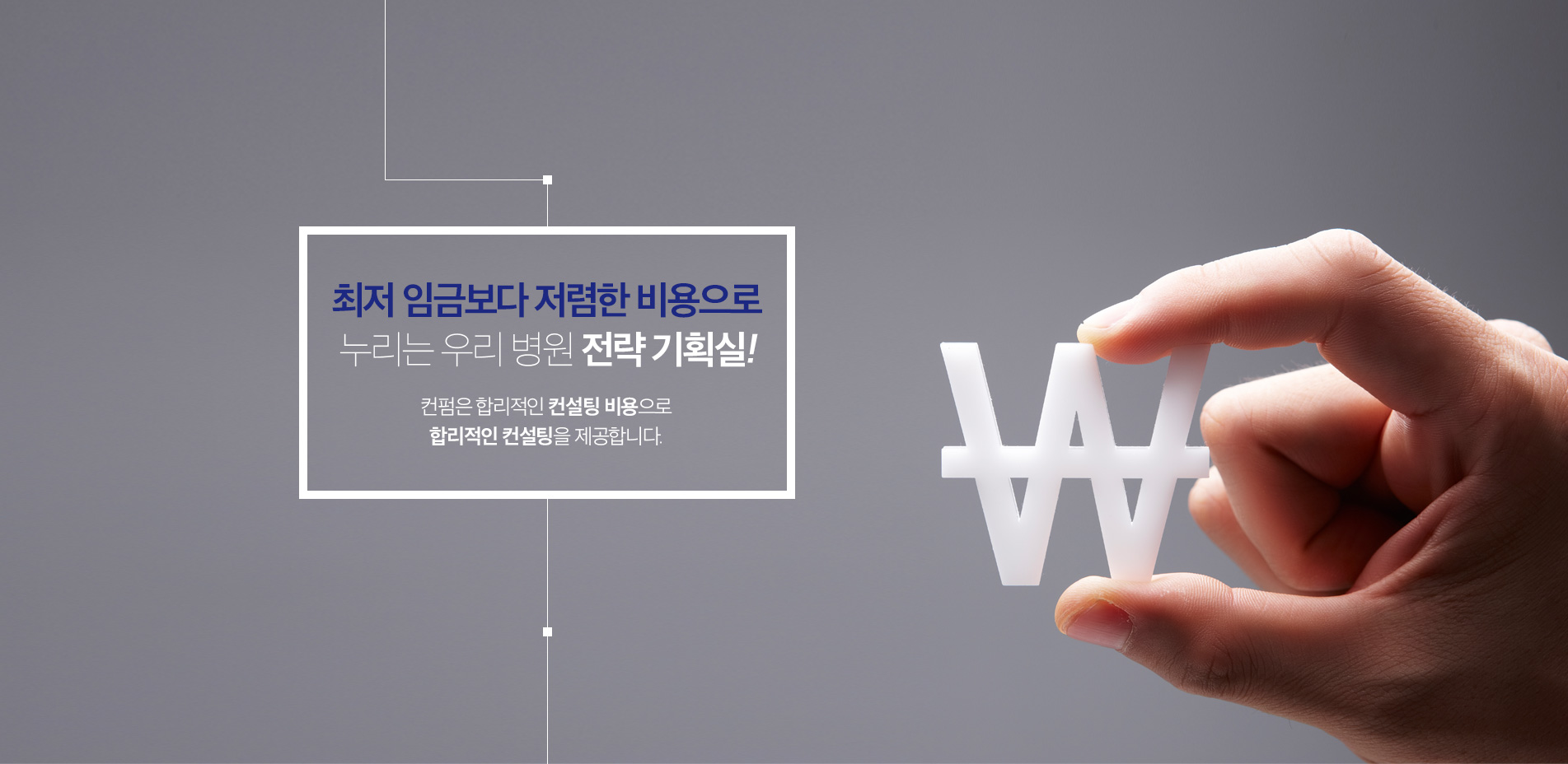 코디네이터 인건비로 누리는 우리 병원 전략 기획실